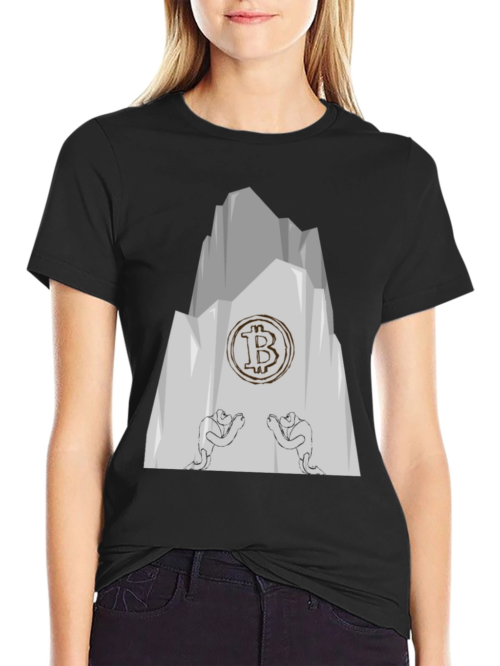 Bitcoin Mountain T-Shirt