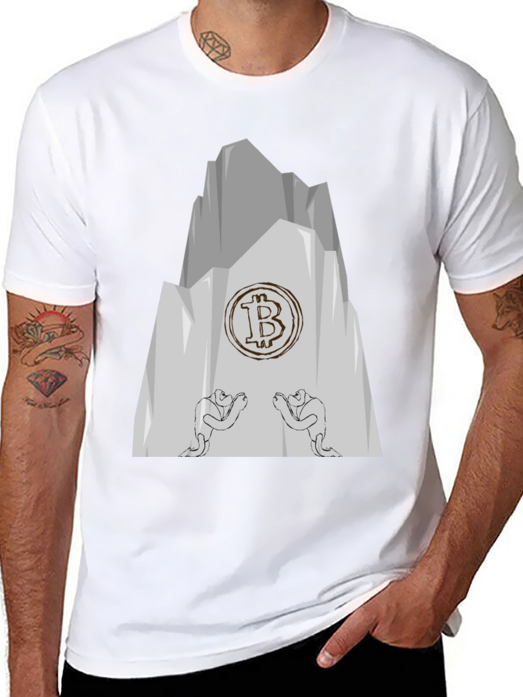 Bitcoin Mountain T-Shirt