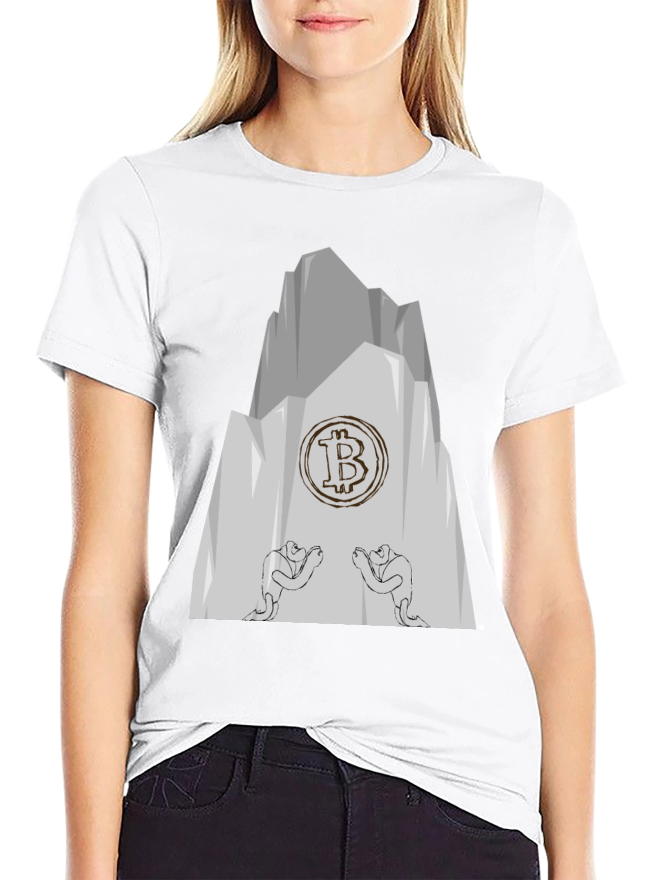 Bitcoin Mountain T-Shirt