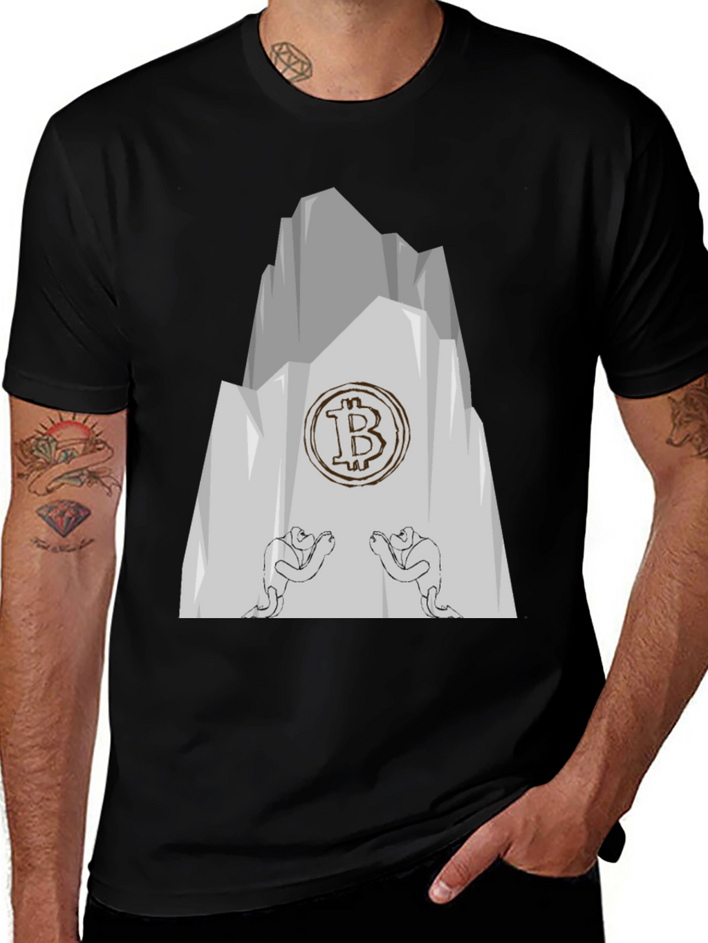 Bitcoin Mountain T-Shirt
