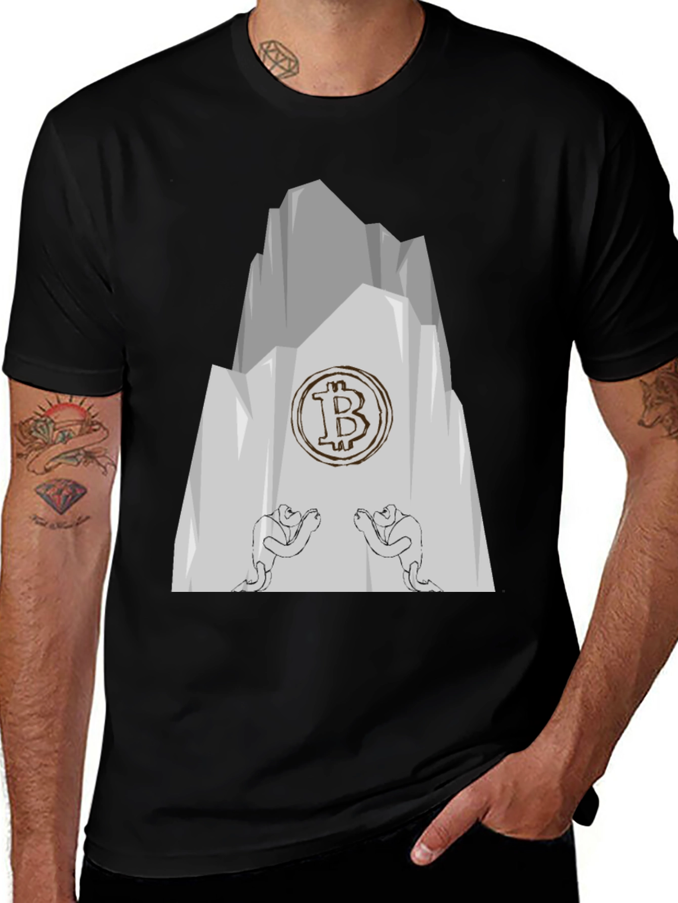 Bitcoin Mountain T-Shirt