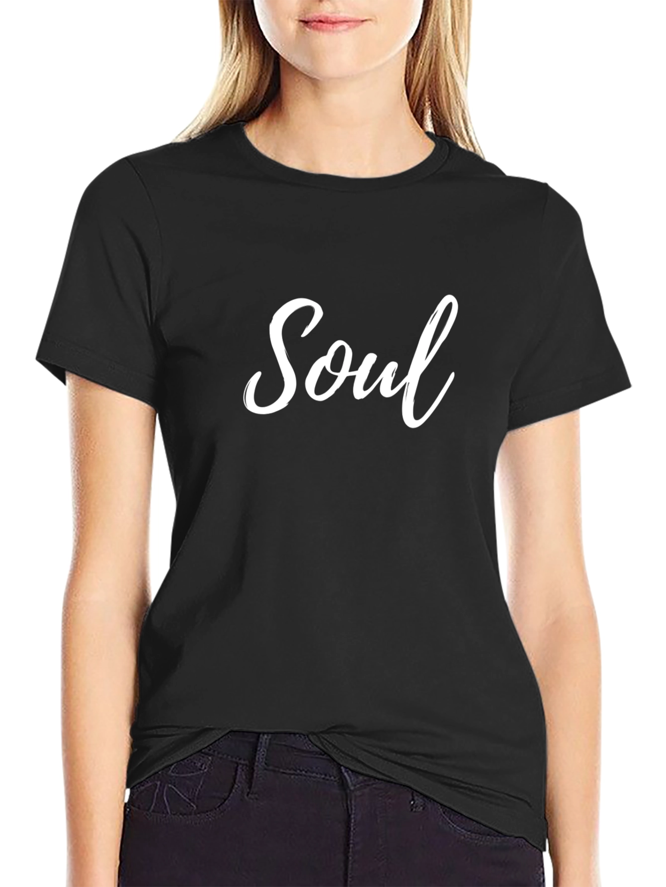 Soul Script Black T-Shirt