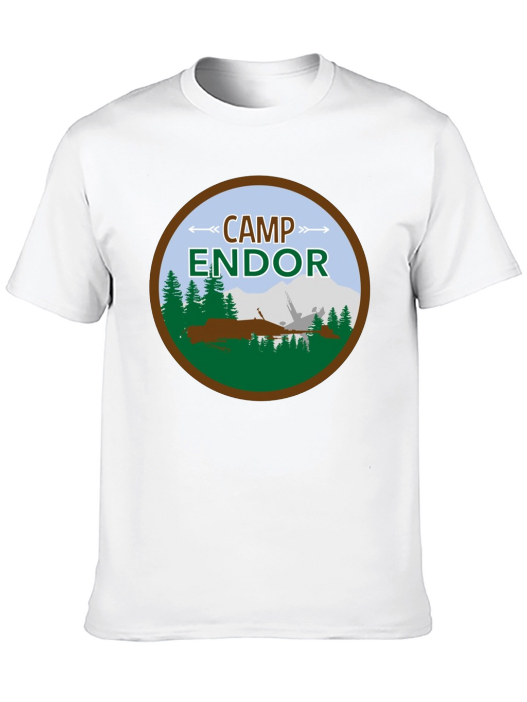 Camp Endor Black T-Shirt