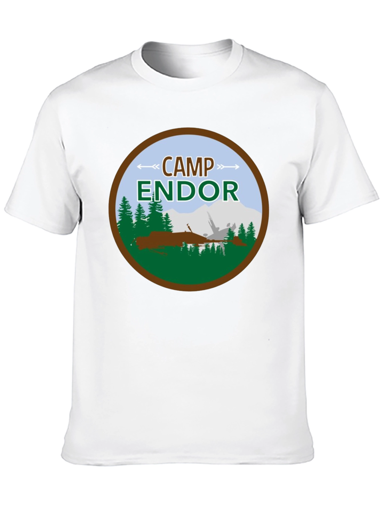 Camp Endor Black T-Shirt