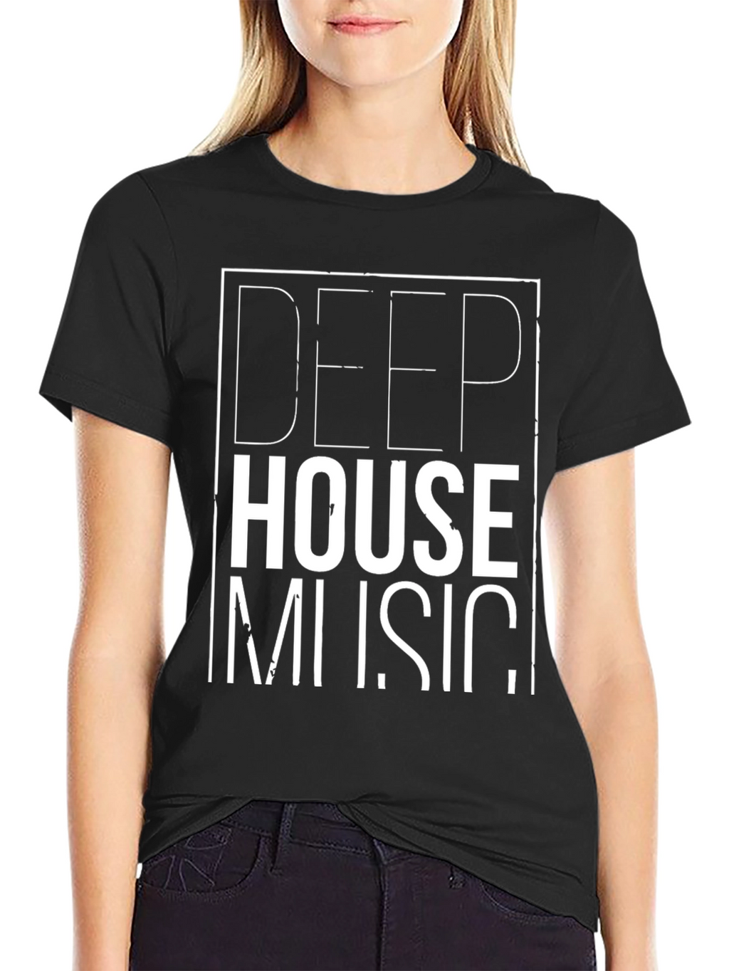 Deep House Music Graphic T-Shirt