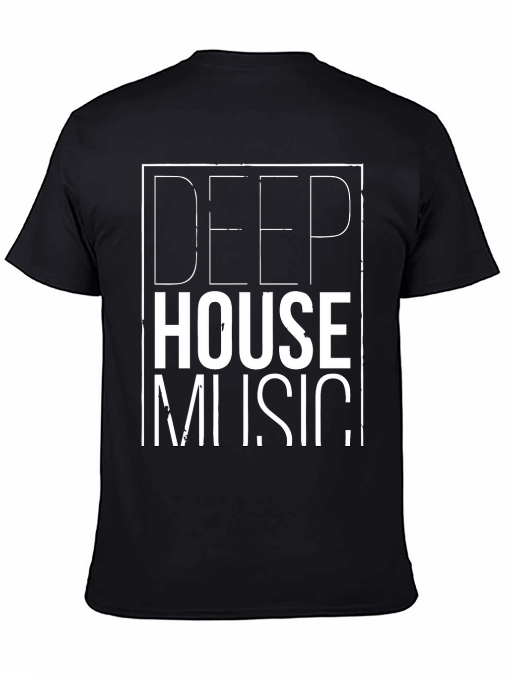 Deep House Music Graphic T-Shirt