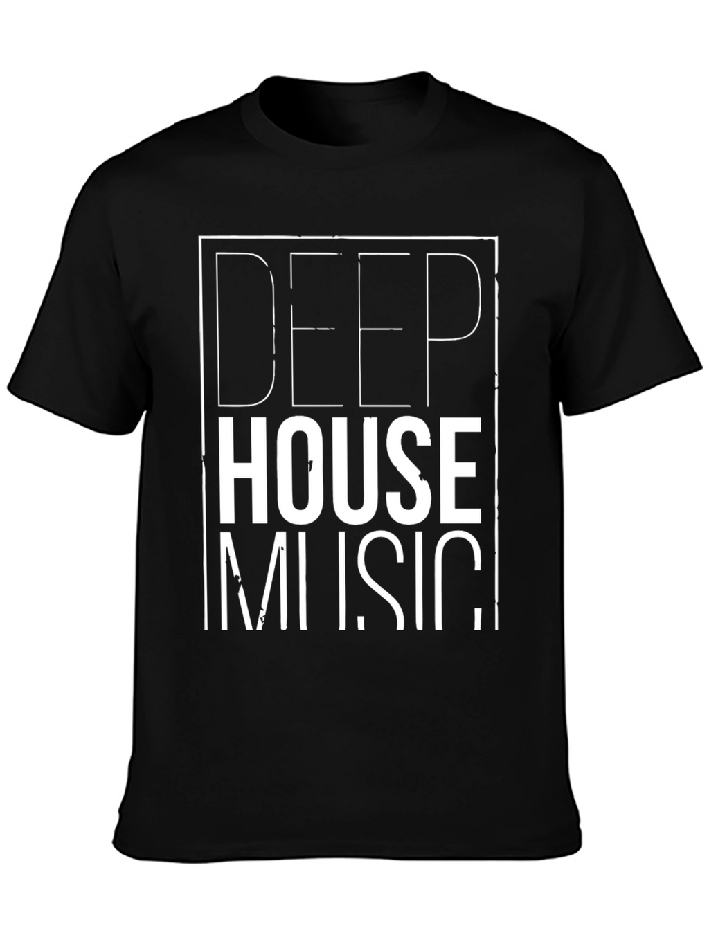 Deep House Music Graphic T-Shirt