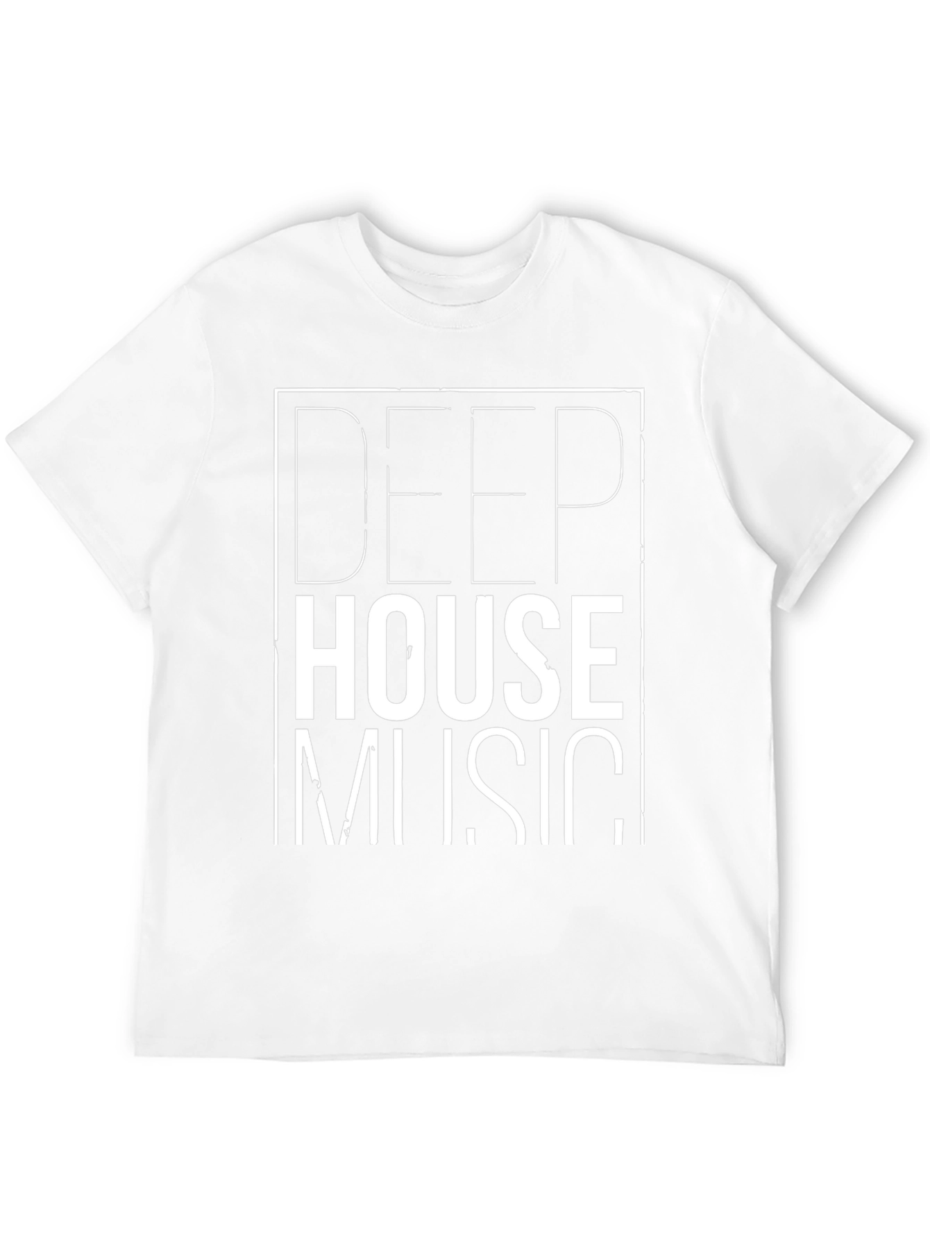 Deep House Music Graphic T-Shirt