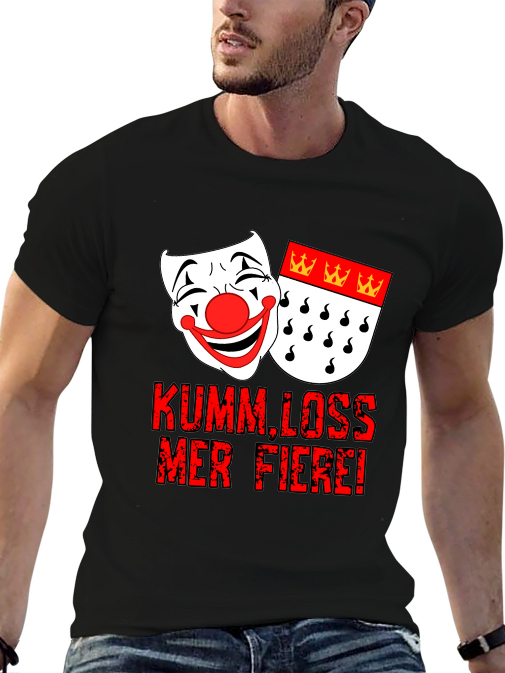 Kumm Loss Mer Fiere! Graphic Tee