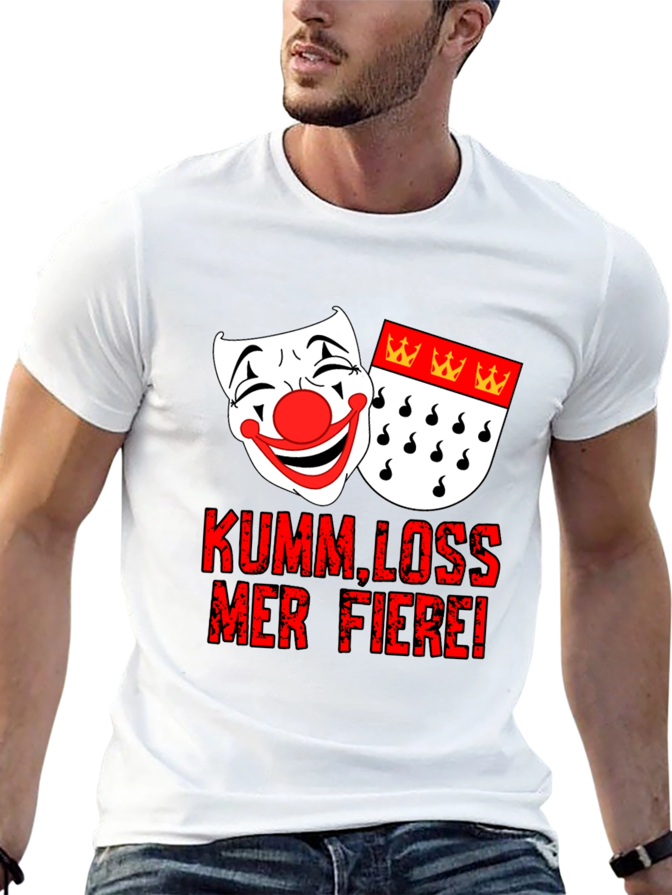 Kumm Loss Mer Fiere! Graphic Tee