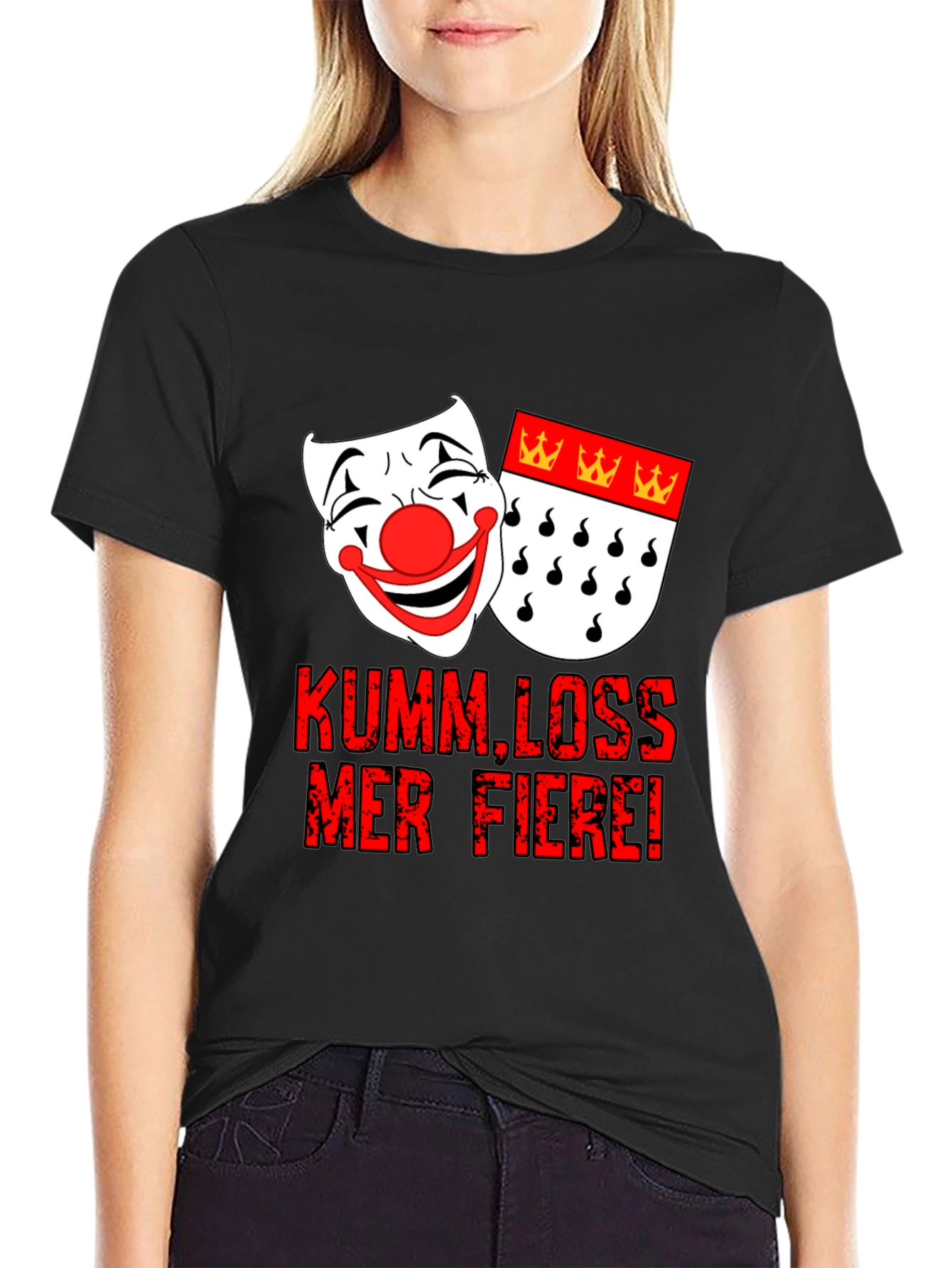 Kumm Loss Mer Fiere! Graphic Tee