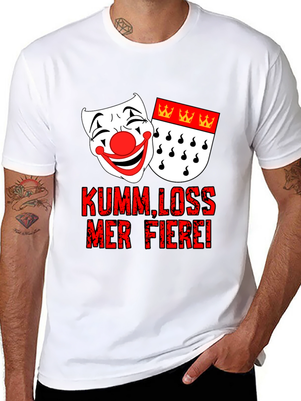 Kumm Loss Mer Fiere! Graphic Tee