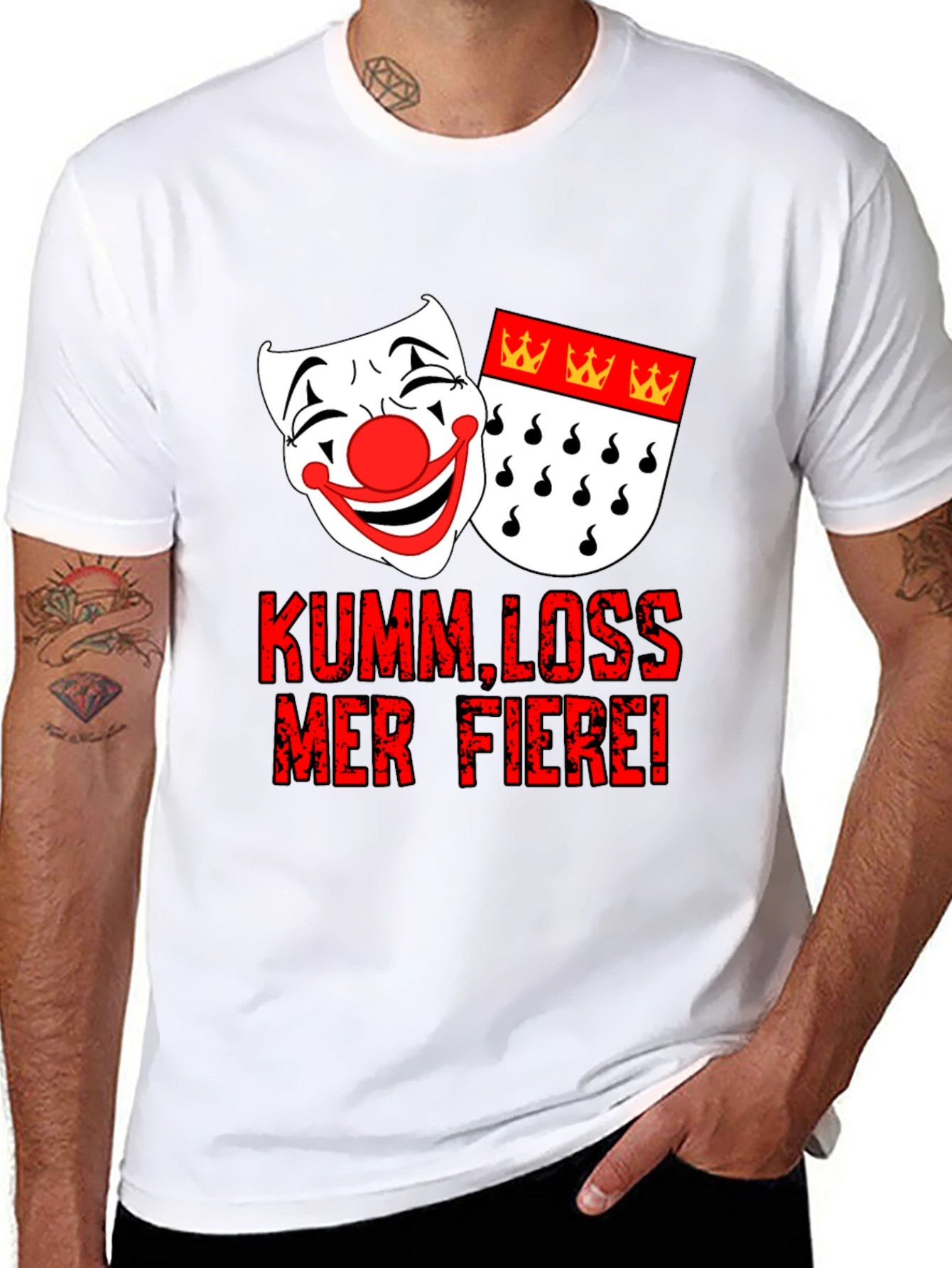 Kumm Loss Mer Fiere! Graphic Tee