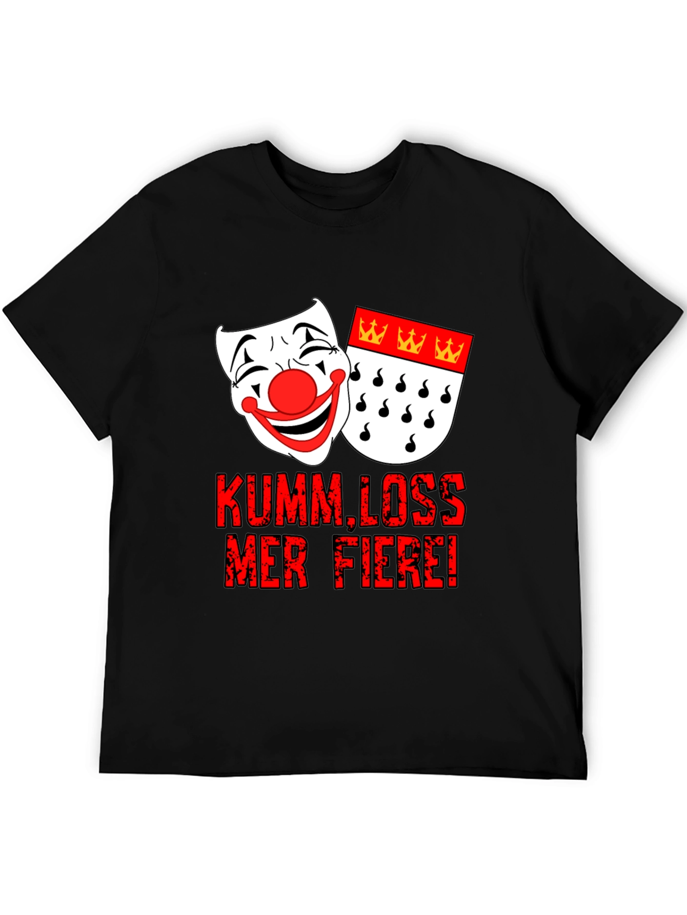 Kumm Loss Mer Fiere! Graphic Tee