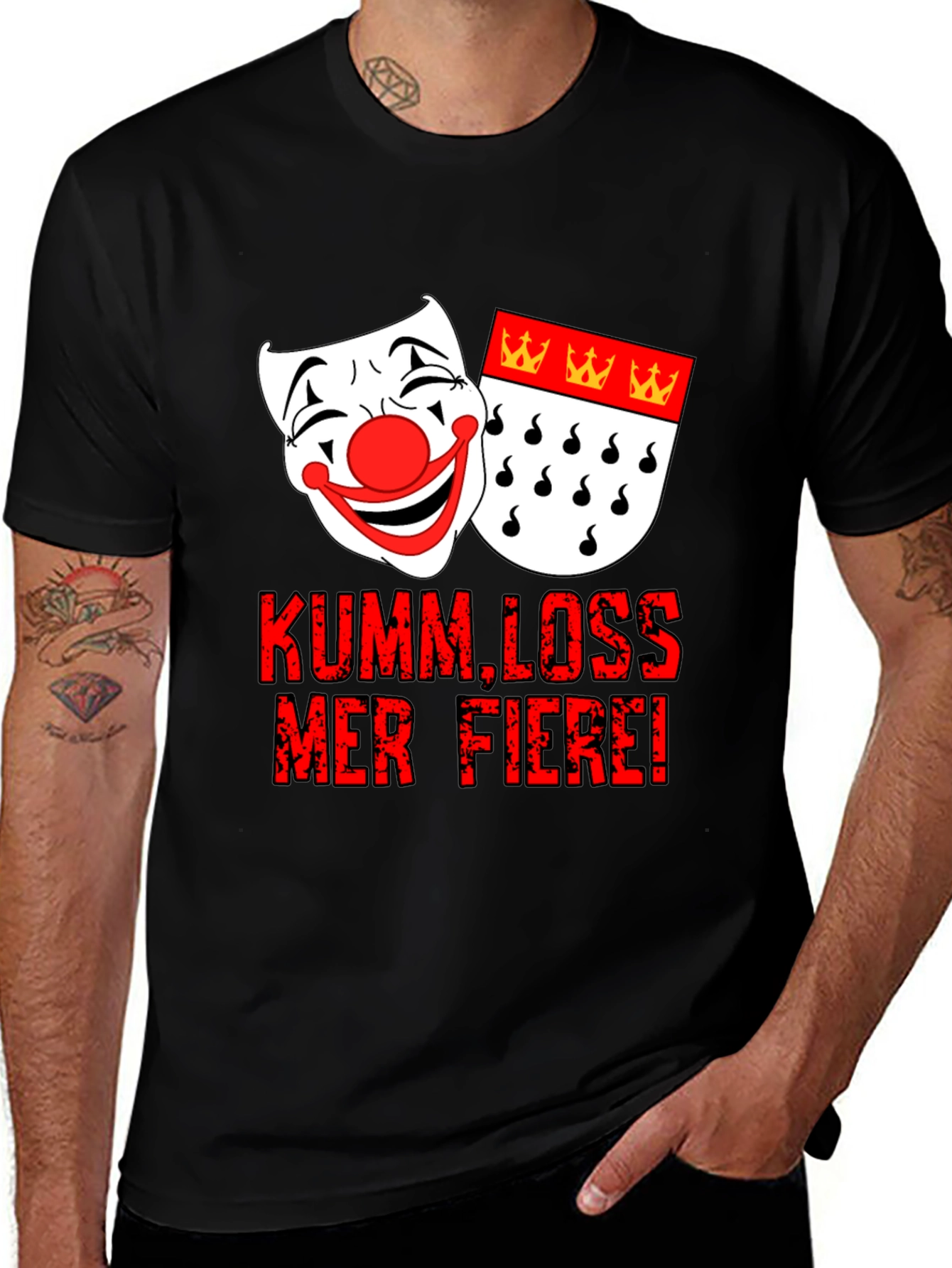 Kumm Loss Mer Fiere! Graphic Tee