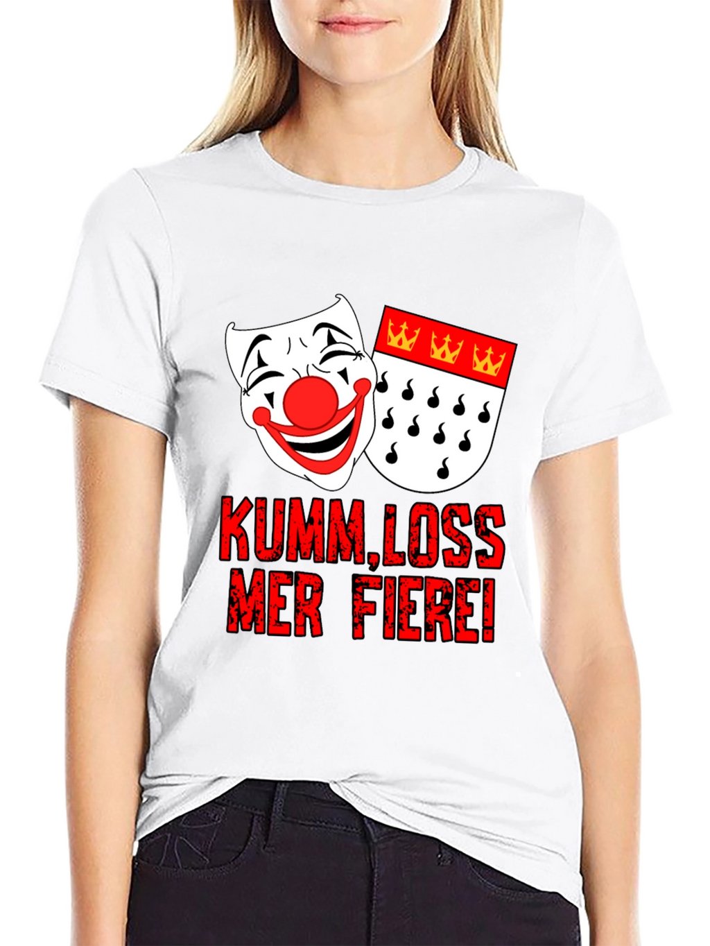 Kumm Loss Mer Fiere! Graphic Tee