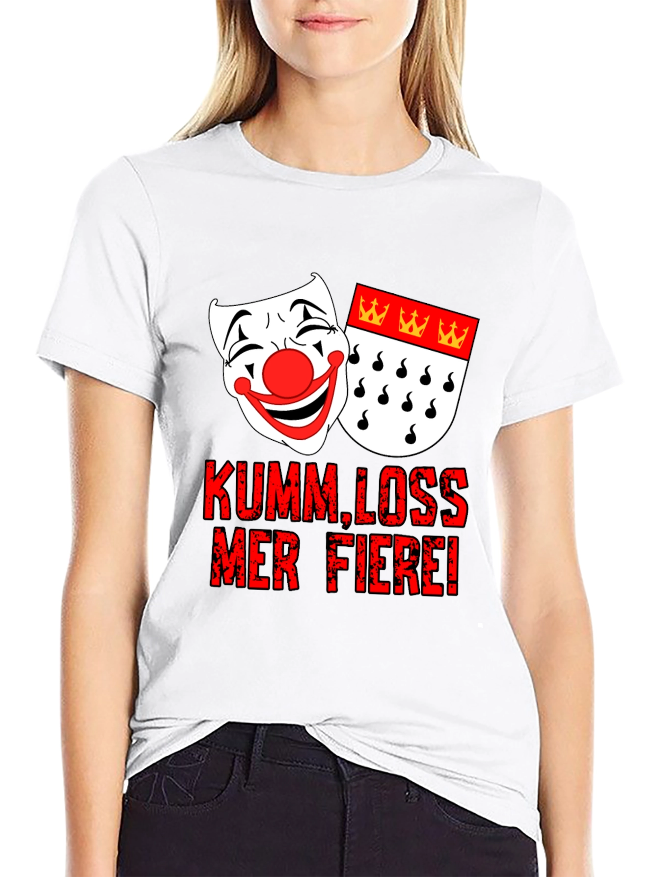 Kumm Loss Mer Fiere! Graphic Tee