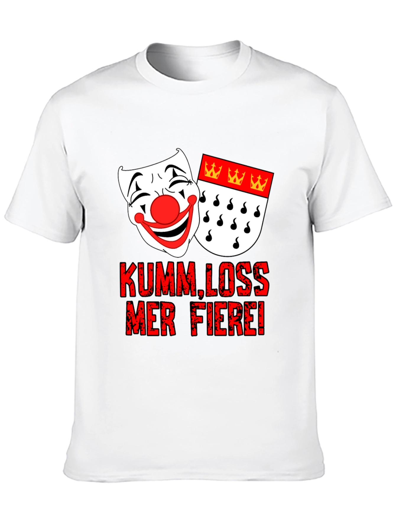 Kumm Loss Mer Fiere! Graphic Tee