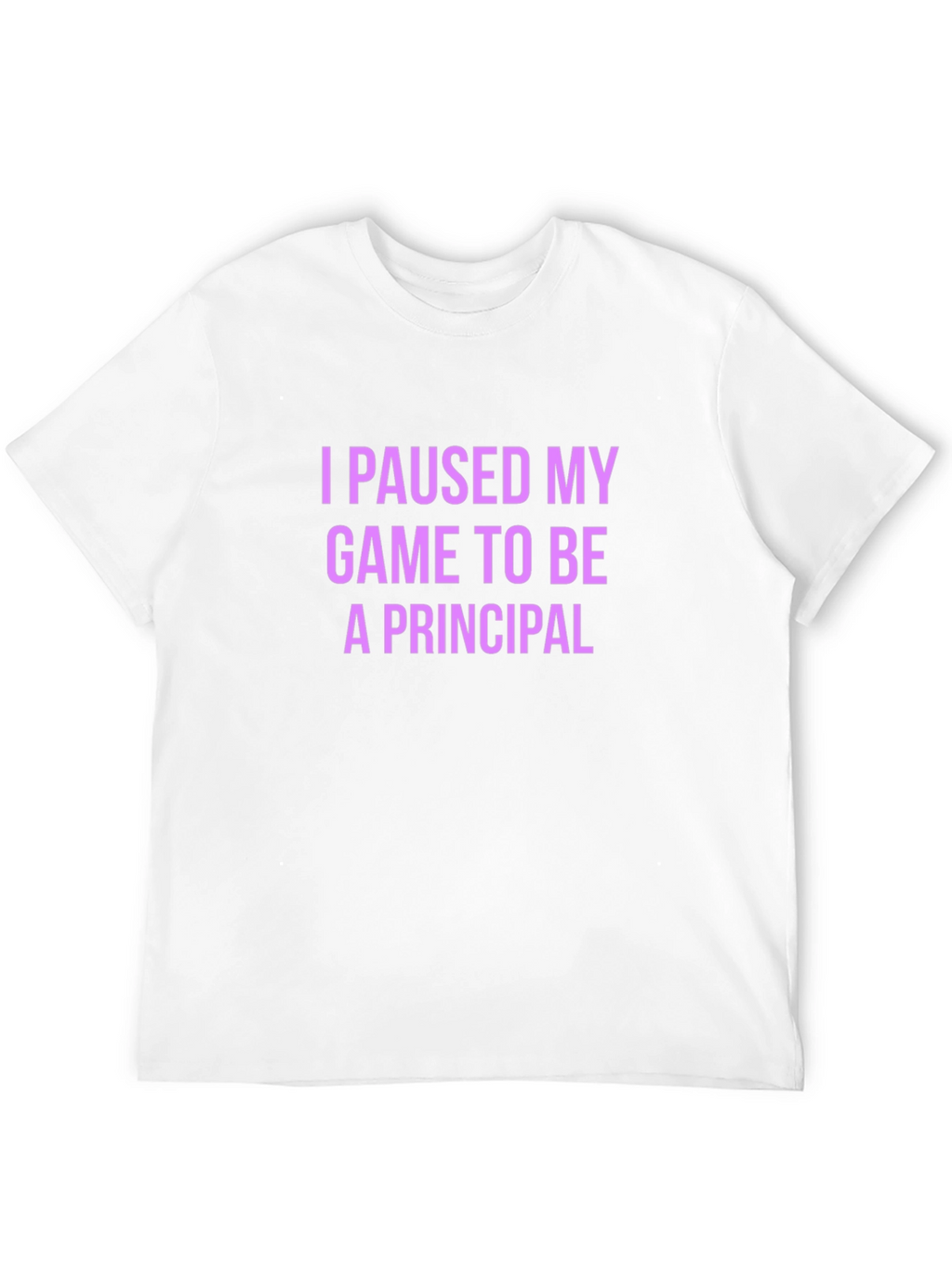 I Paused My Game To Be A Principal T-Shirt