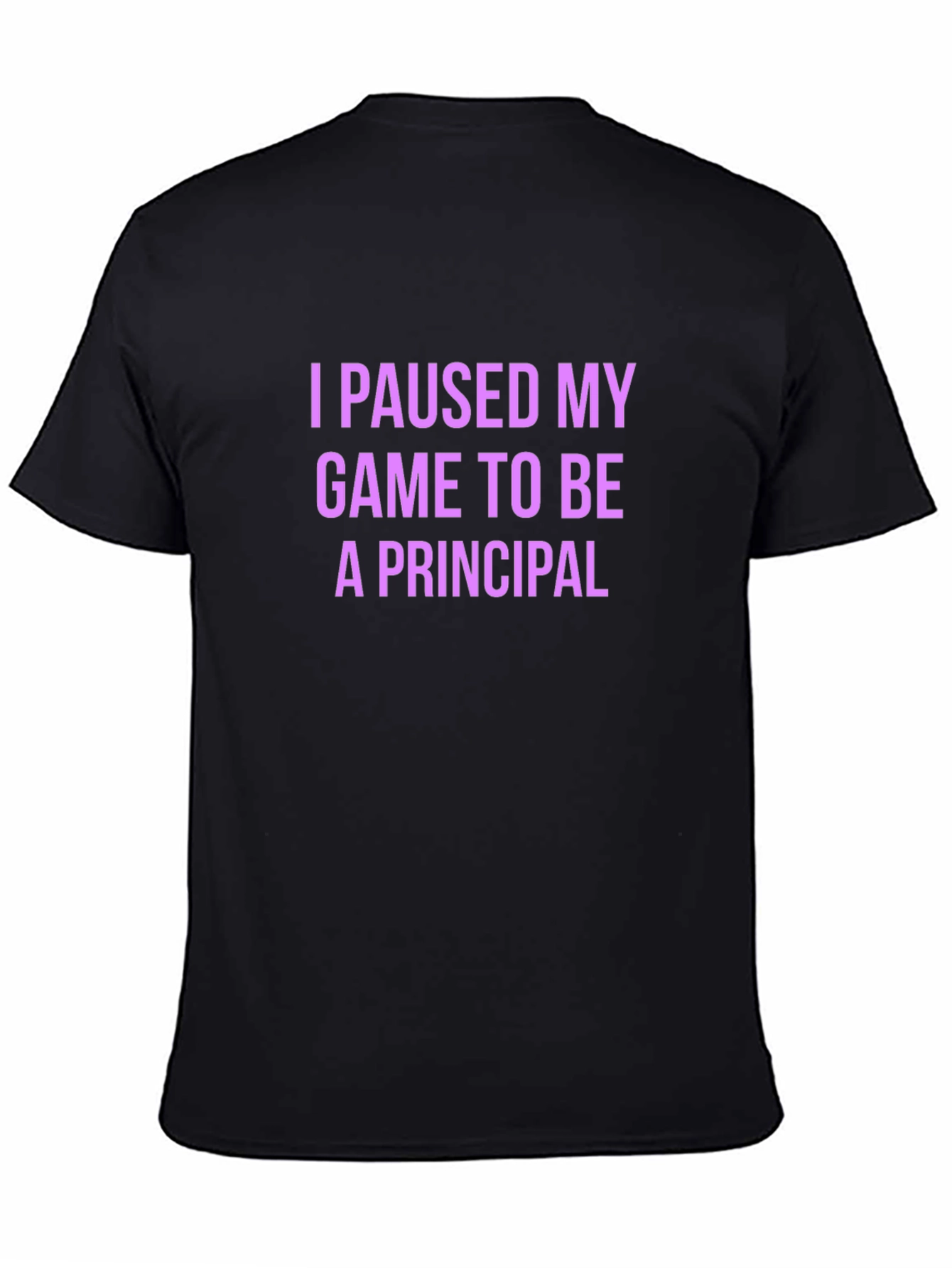 I Paused My Game To Be A Principal T-Shirt