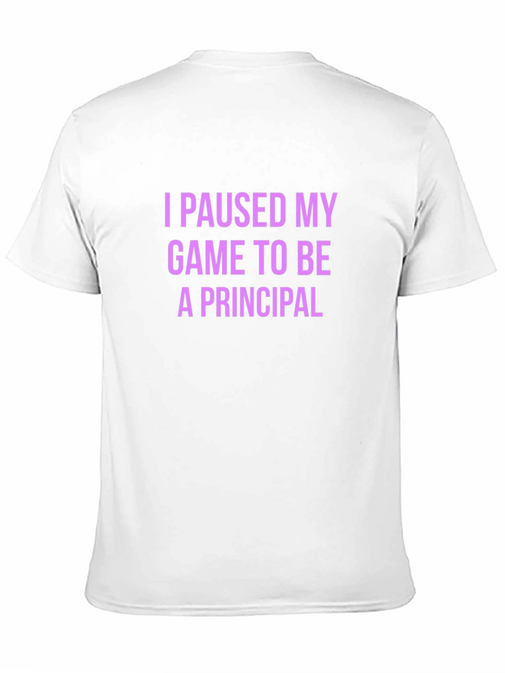 I Paused My Game To Be A Principal T-Shirt