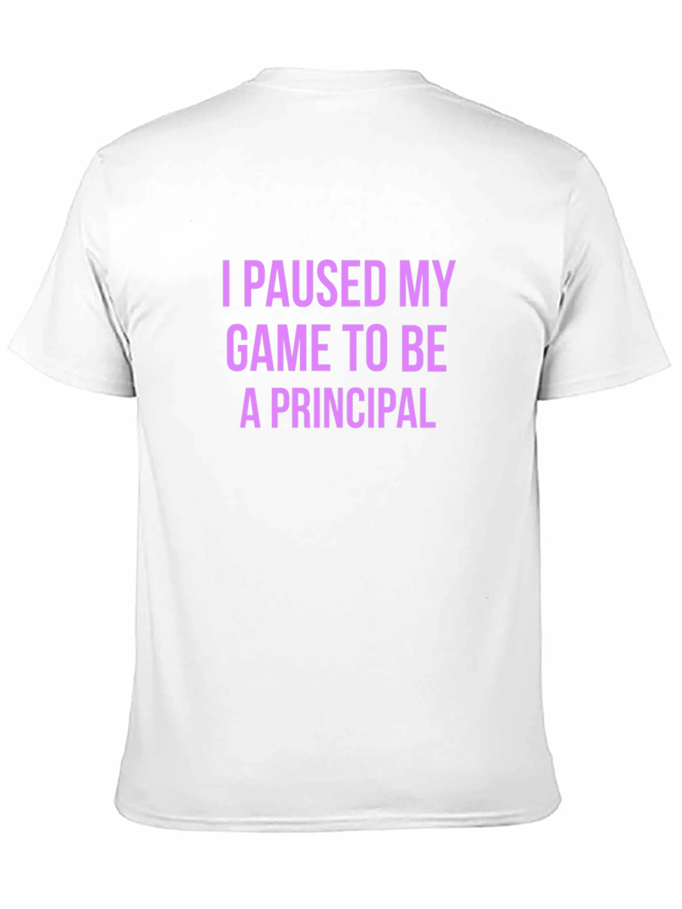 I Paused My Game To Be A Principal T-Shirt