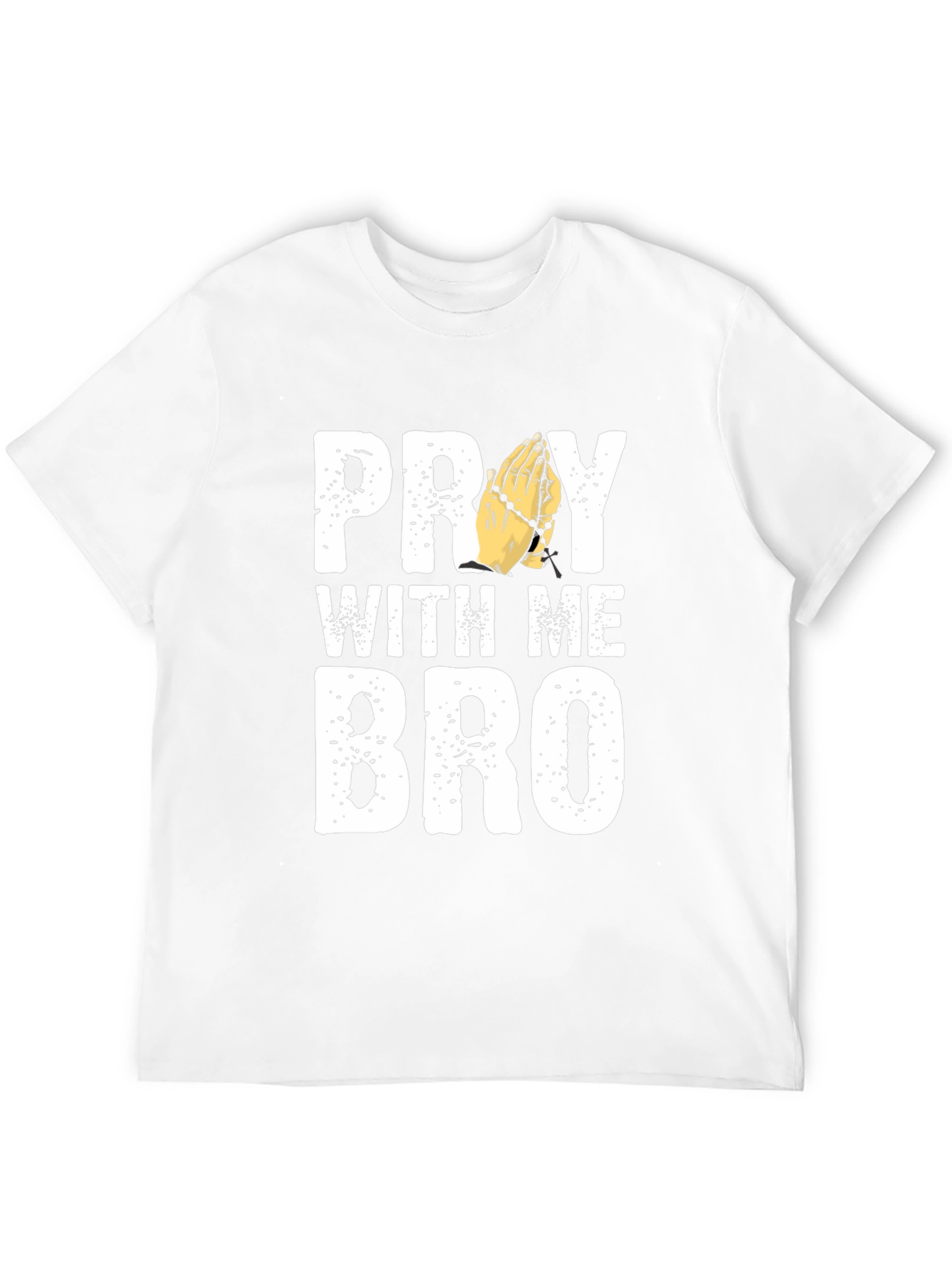 Pray With Me Bro Graphic T-Shirt