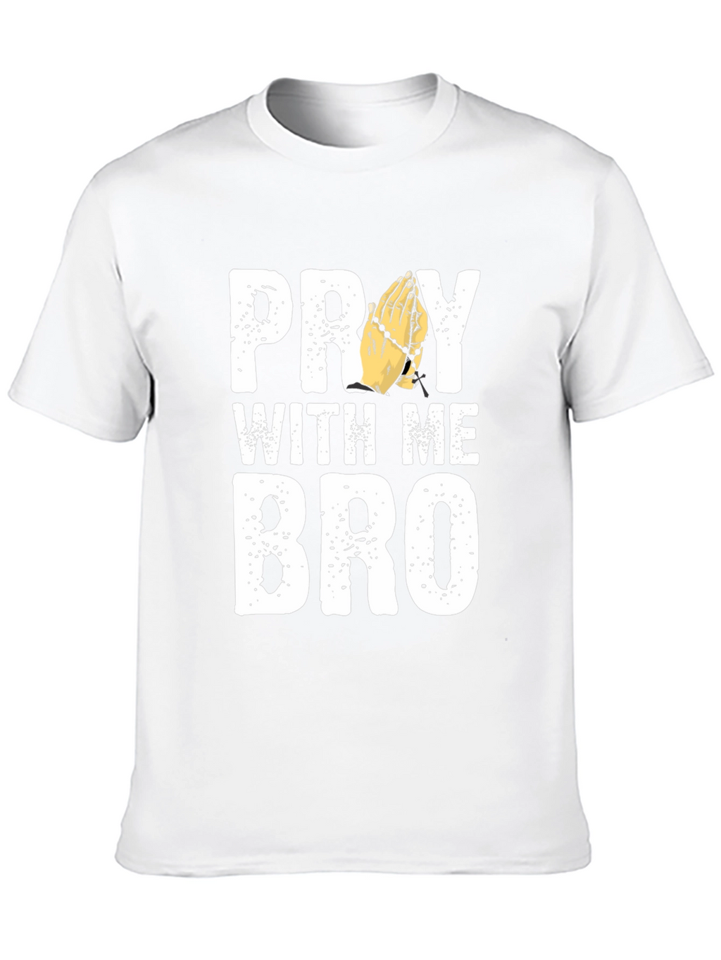 Pray With Me Bro Graphic T-Shirt