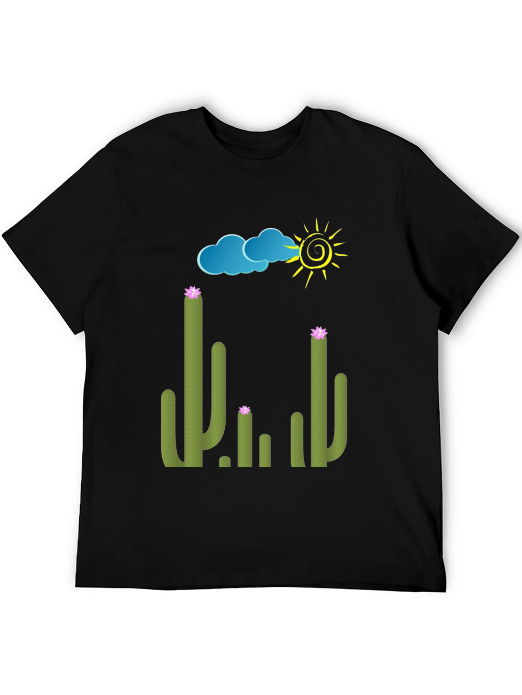 Cactus Graphic Tee - Sunny Desert T-Shirt