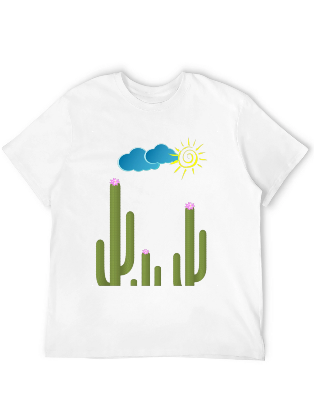 Cactus Graphic Tee - Sunny Desert T-Shirt