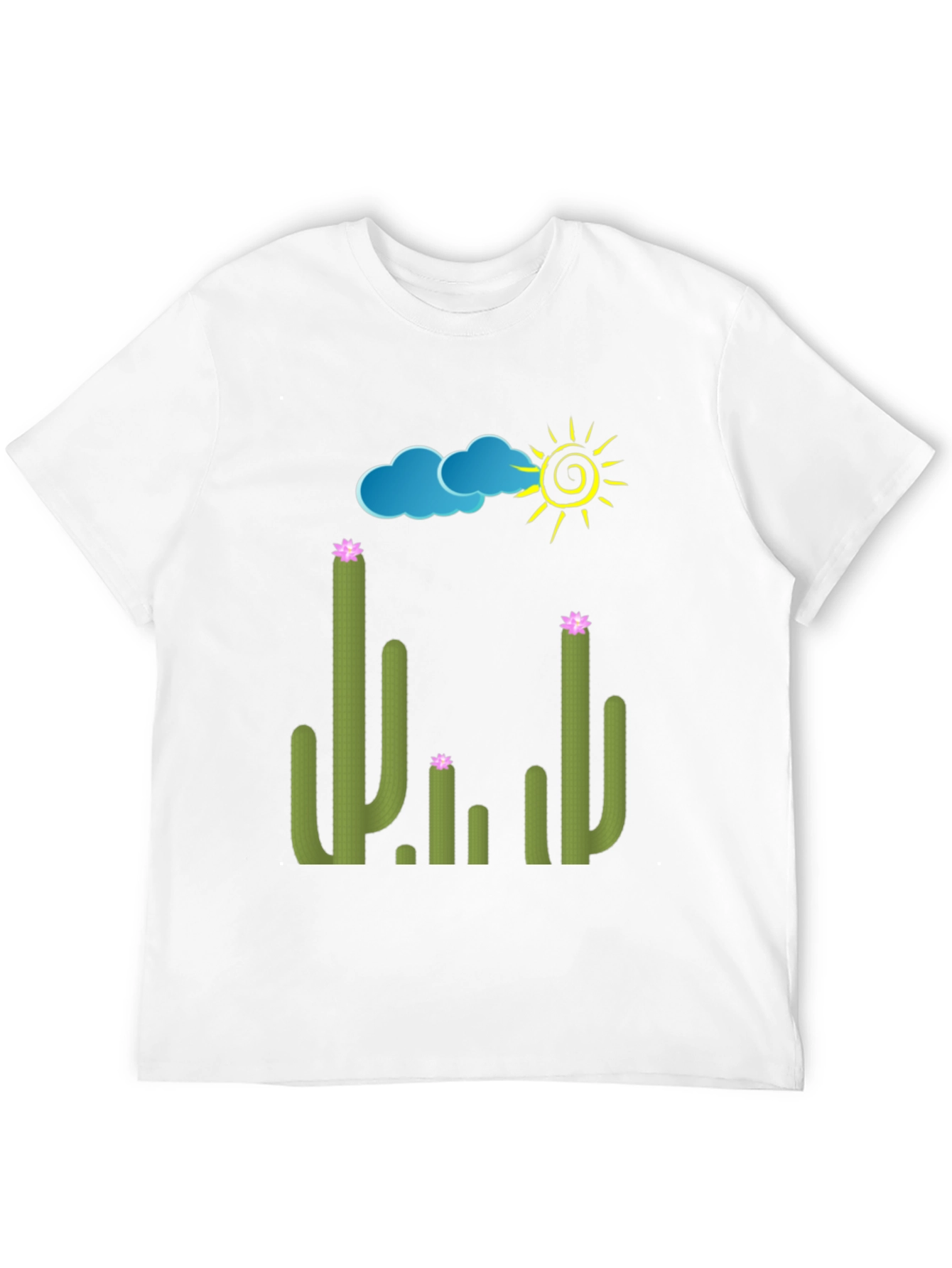 Cactus Graphic Tee - Sunny Desert T-Shirt