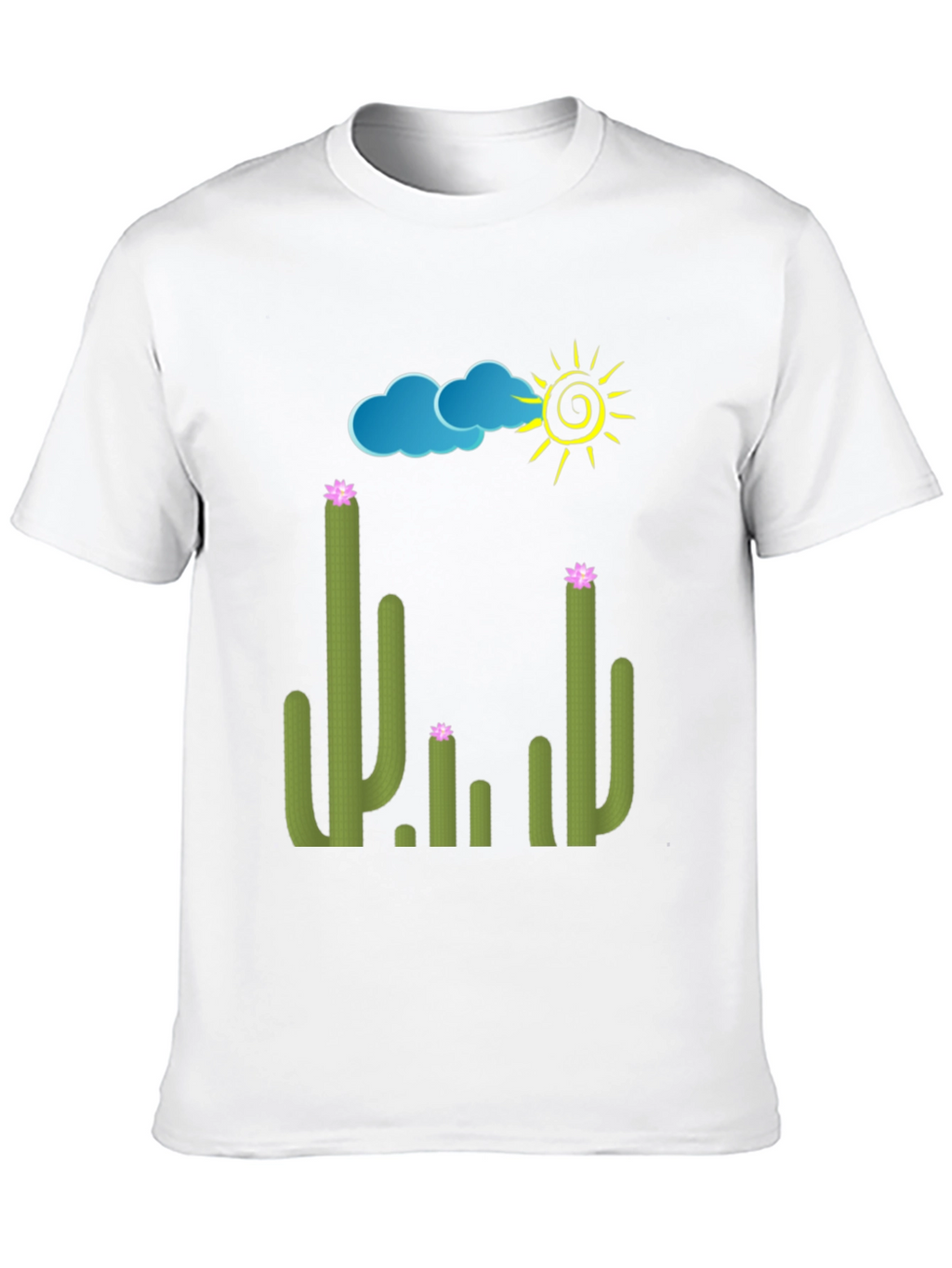 Cactus Graphic Tee - Sunny Desert T-Shirt