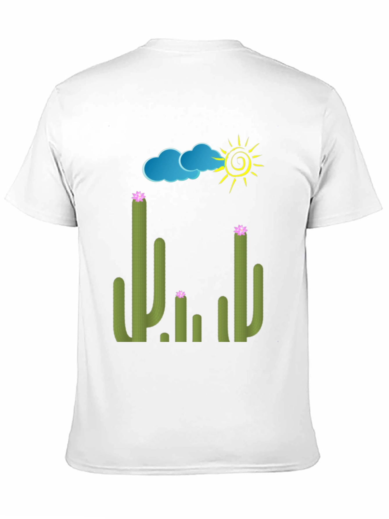 Cactus Graphic Tee - Sunny Desert T-Shirt