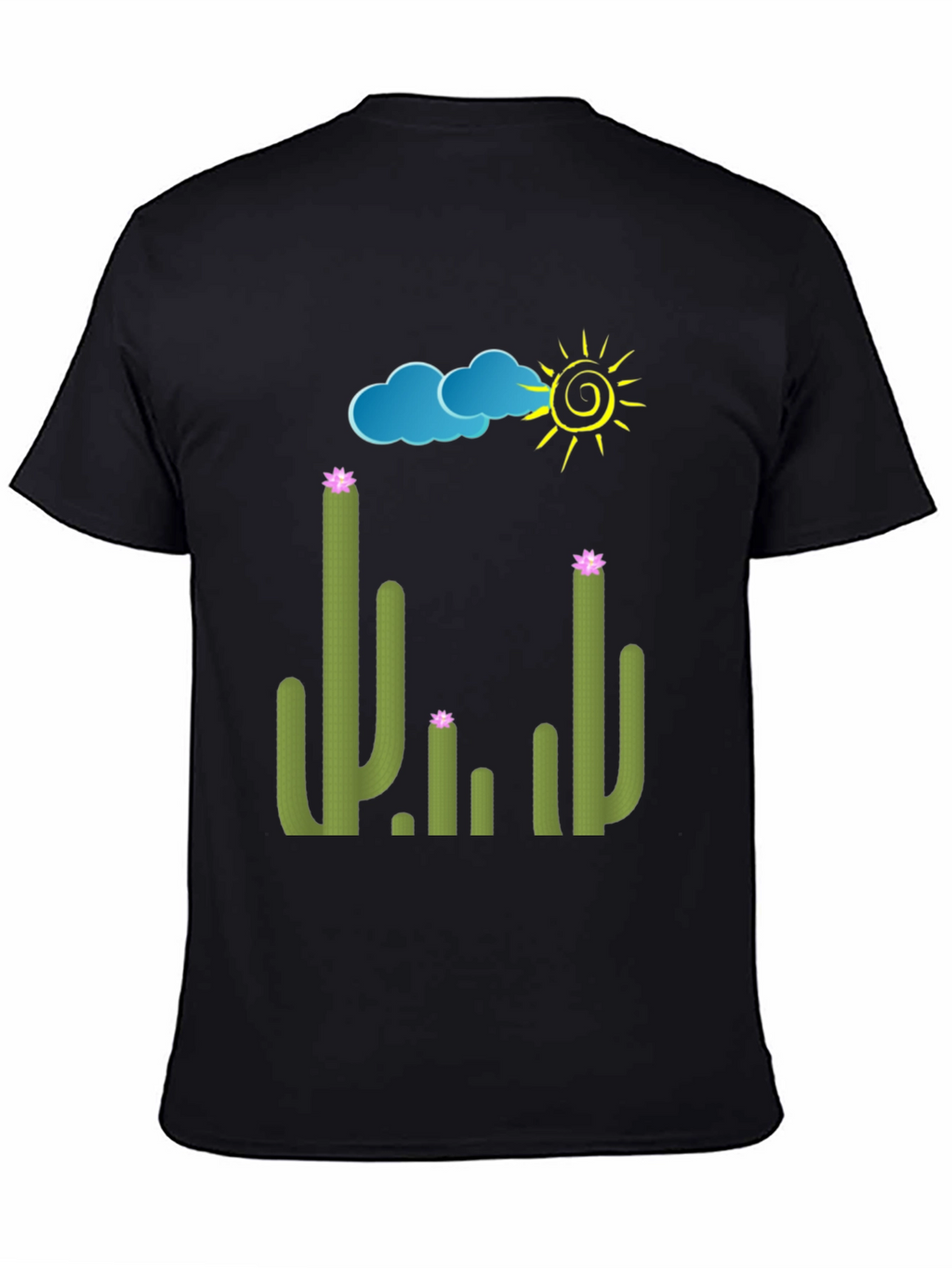 Cactus Graphic Tee - Sunny Desert T-Shirt