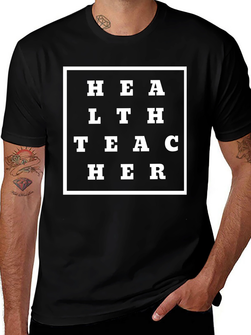 Health Teacher Graphic T-Shirt