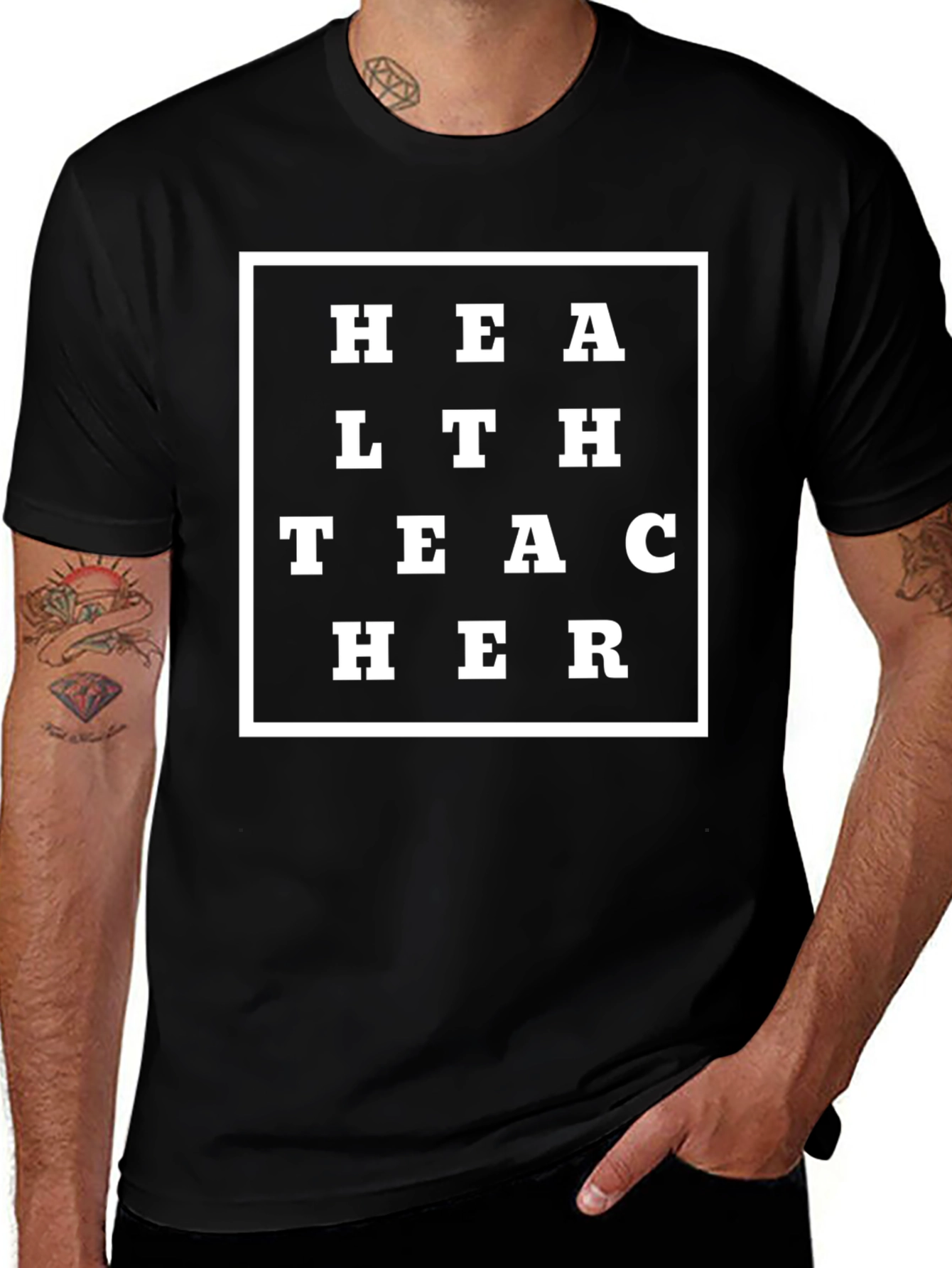 Health Teacher Graphic T-Shirt