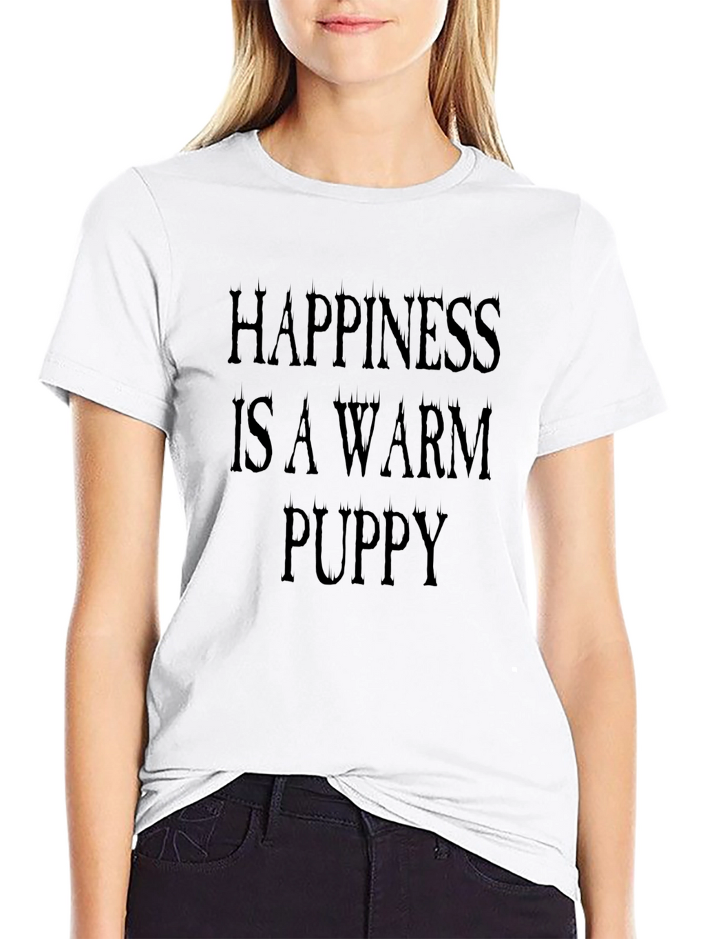 Happiness is a Warm Puppy T-Shirt