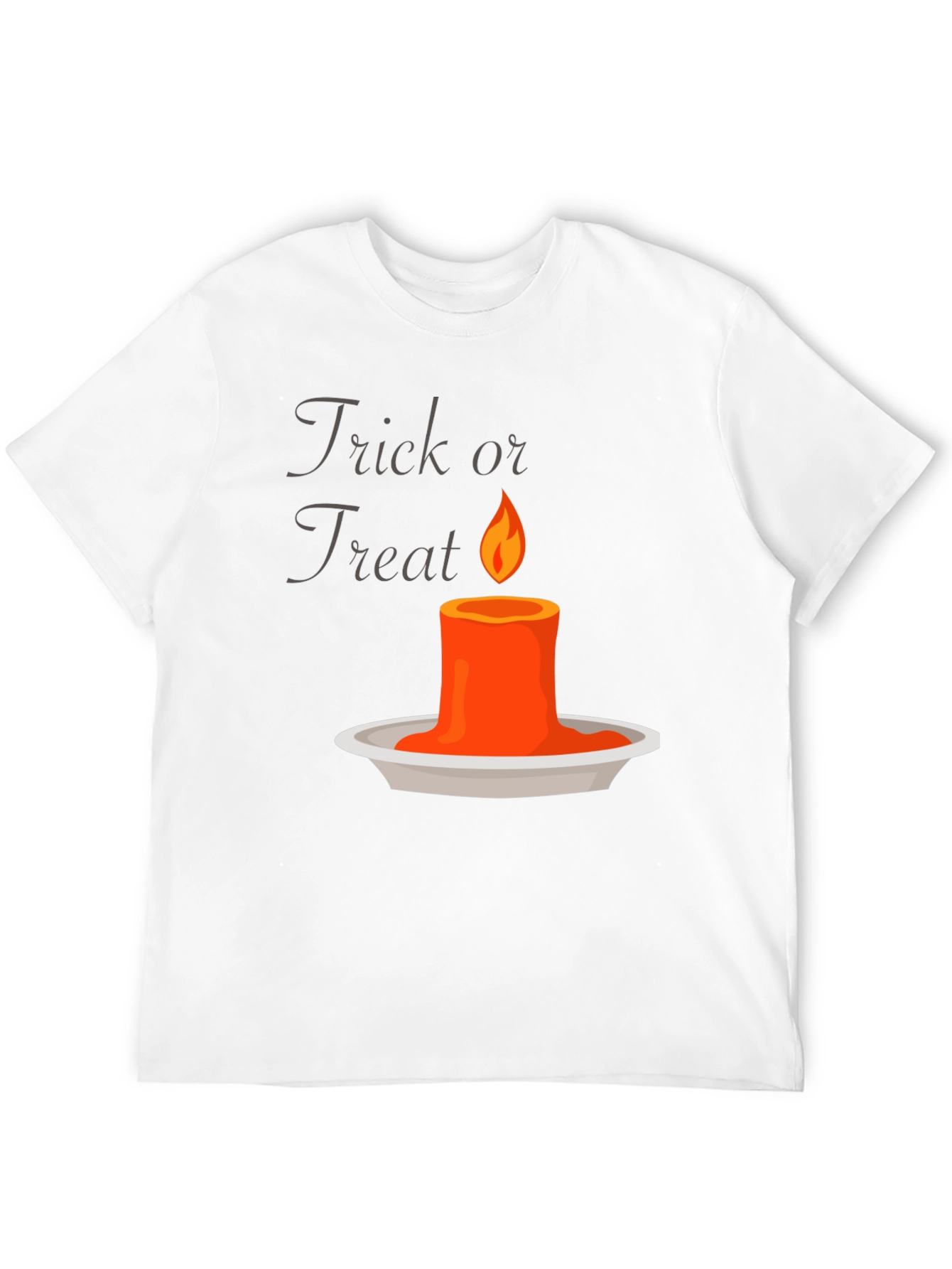 Trick or Treat Candle Graphic Tee