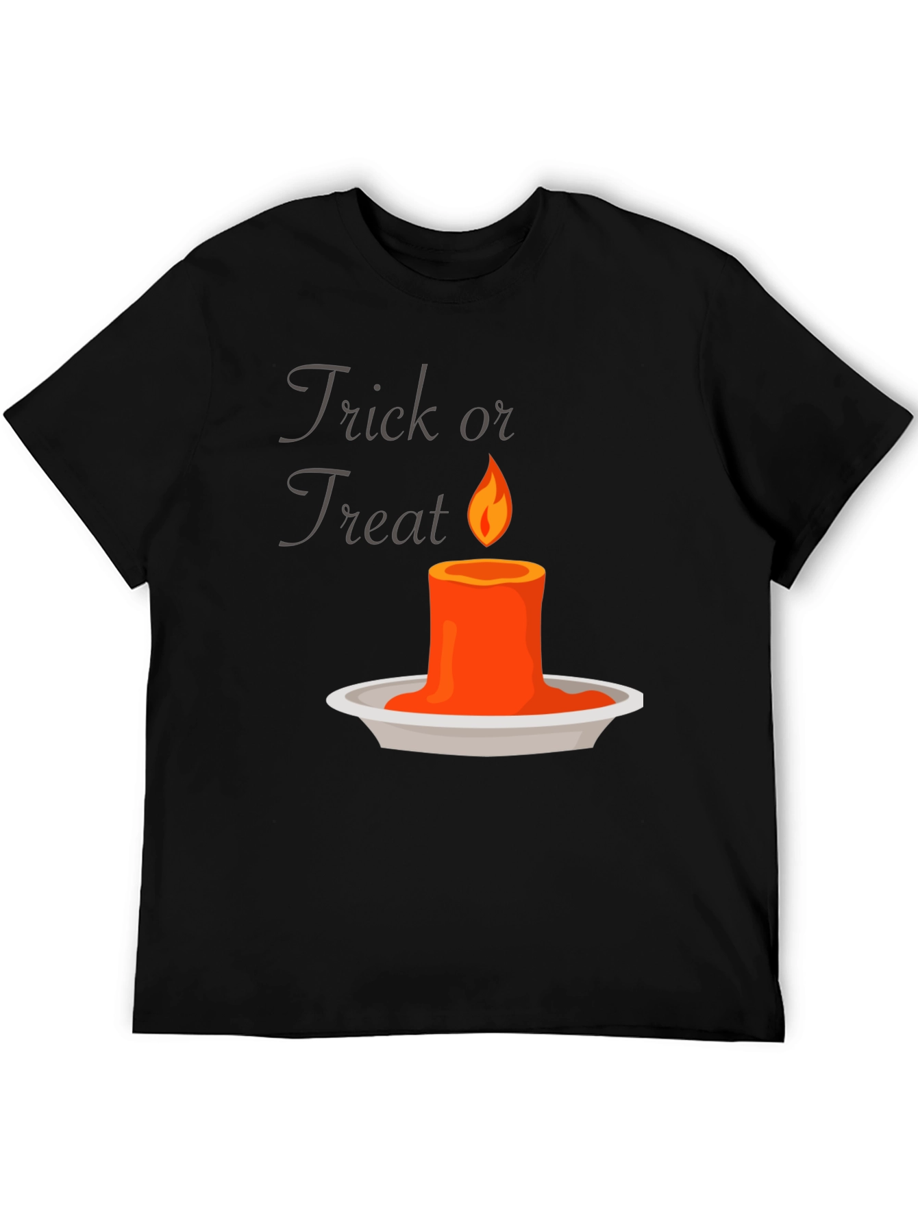 Trick or Treat Candle Graphic Tee