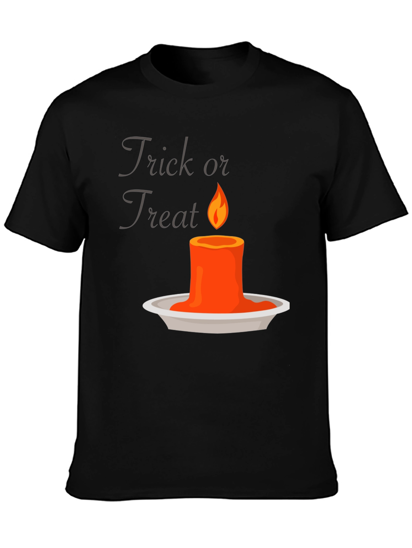 Trick or Treat Candle Graphic Tee