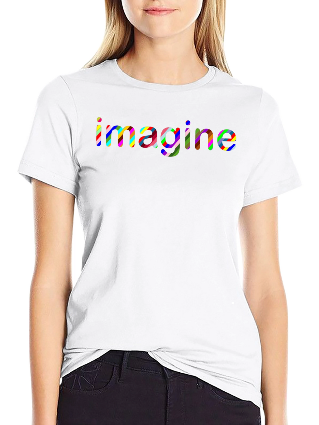 Imagine Graphic Tee - Soft Cotton Unisex T-Shirt