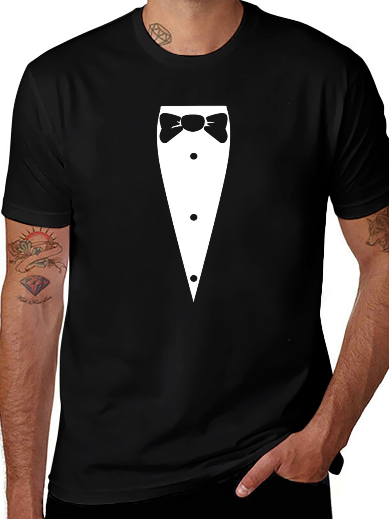 Tuxedo T-Shirt - Funny Formal Wear Tee