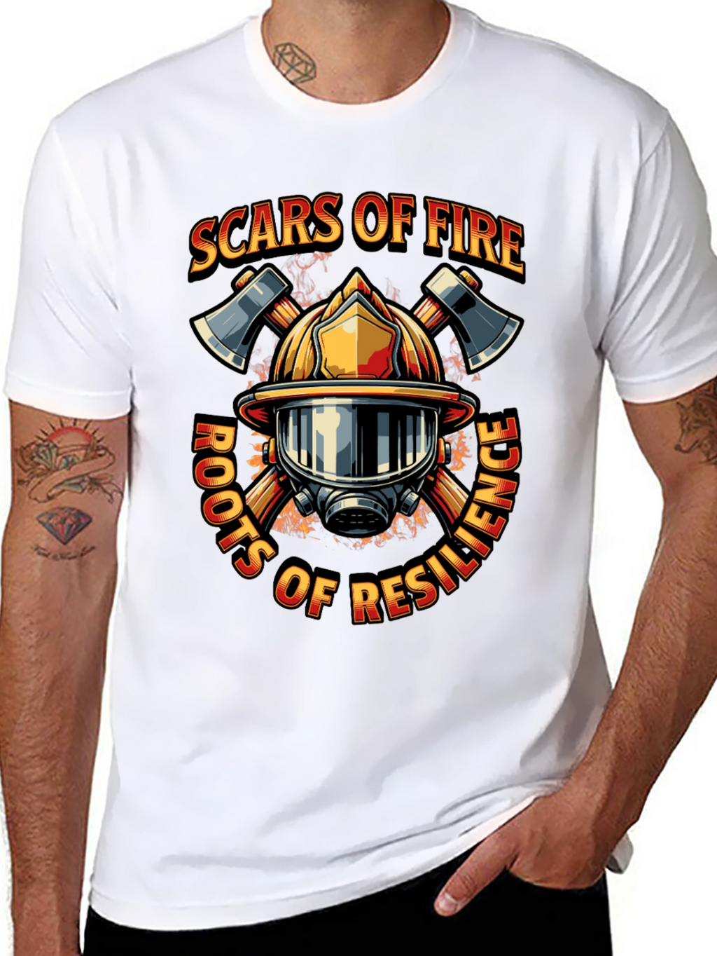 Firefighter Resilience Graphic Tee