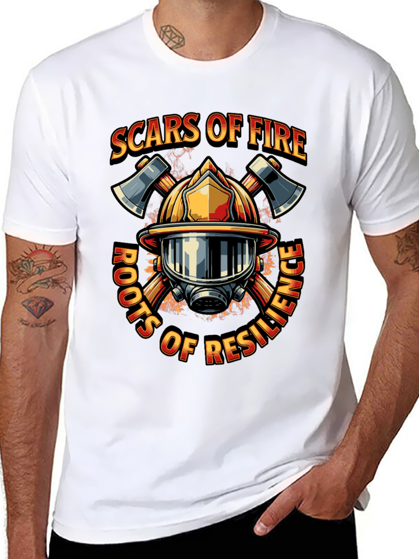Firefighter Resilience Graphic Tee