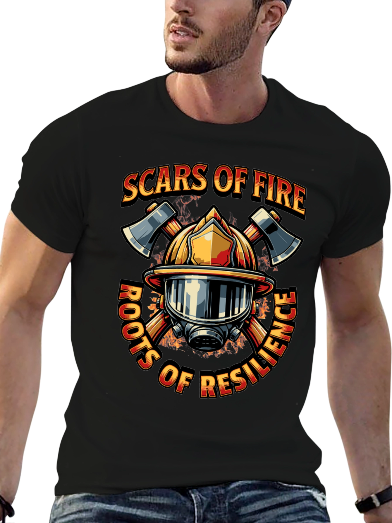 Firefighter Resilience Graphic Tee