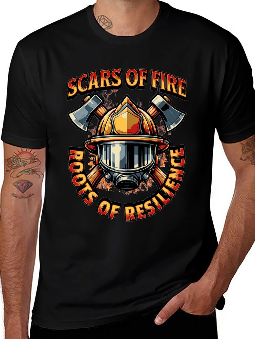 Firefighter Resilience Graphic Tee
