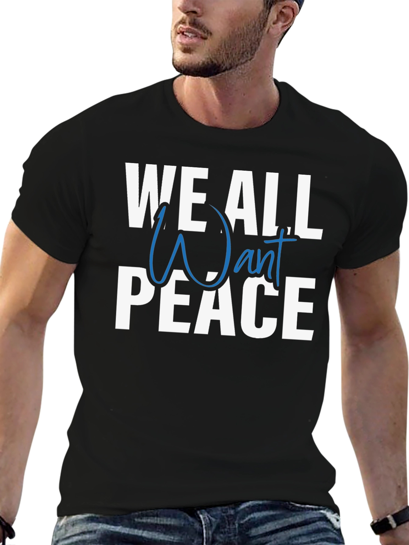 We All Want Peace Graphic T-Shirt