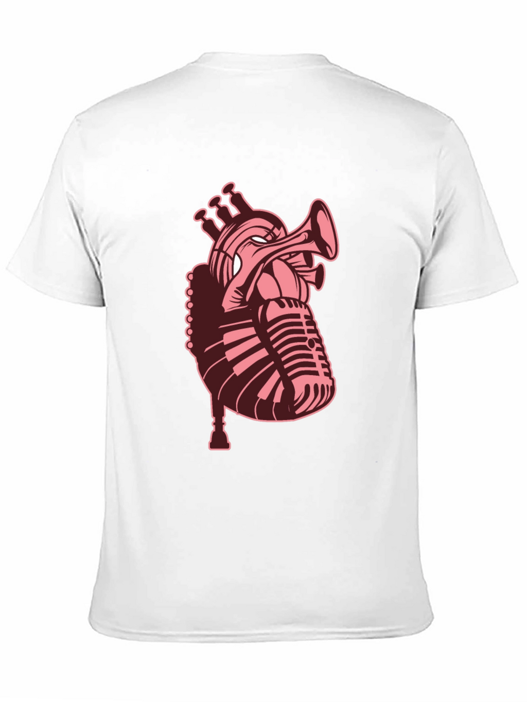 Musical Heart T-Shirt - Stylish Graphic Tee