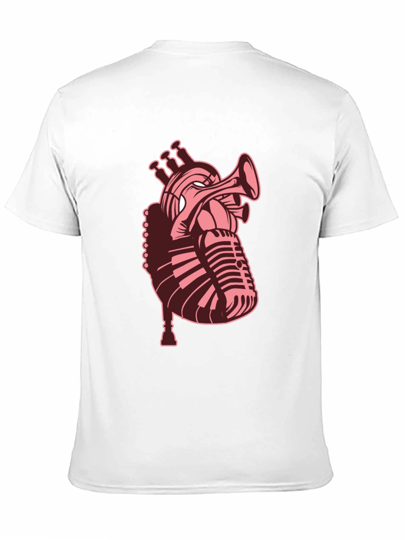 Musical Heart T-Shirt - Stylish Graphic Tee