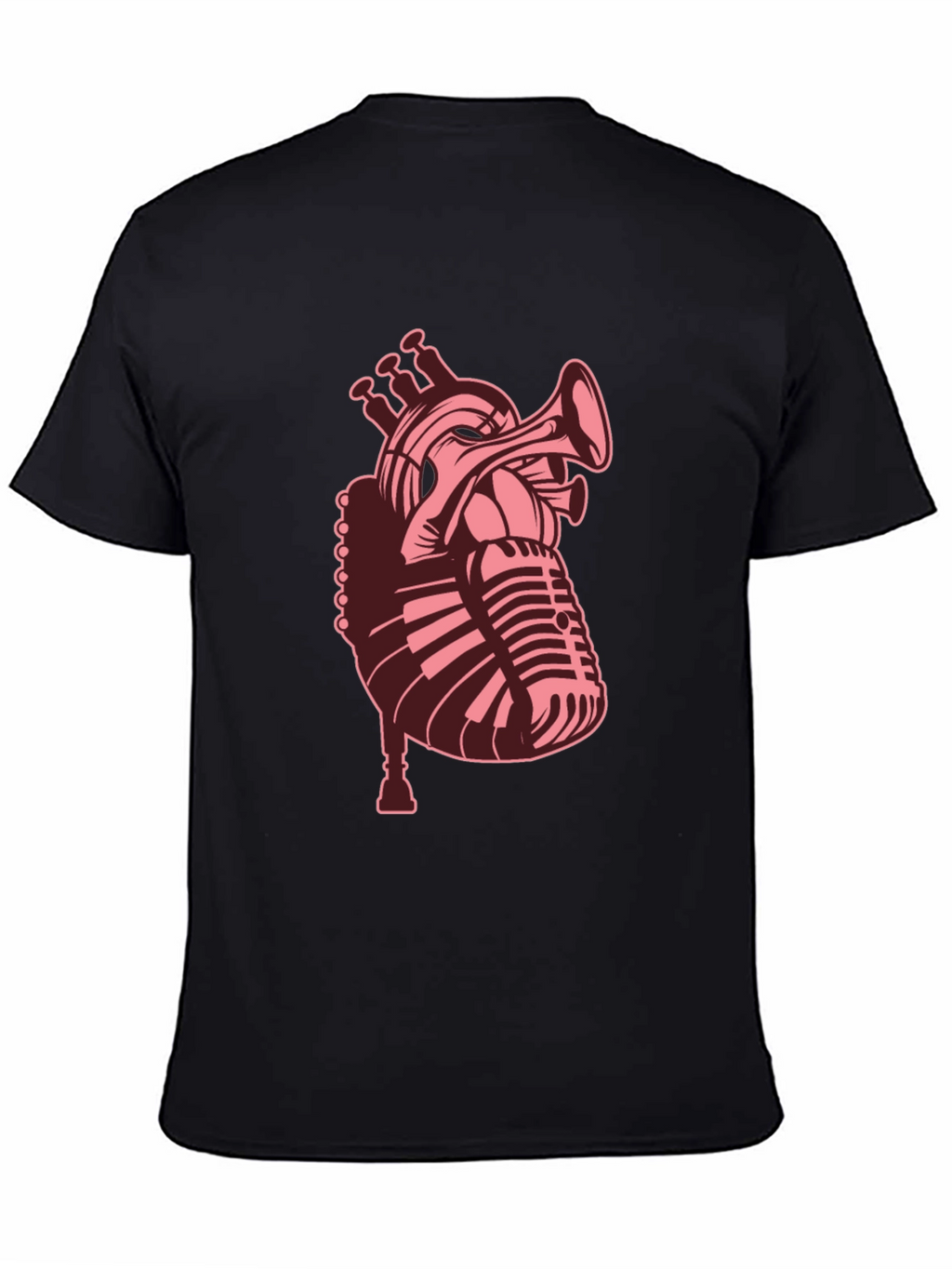 Musical Heart T-Shirt - Stylish Graphic Tee